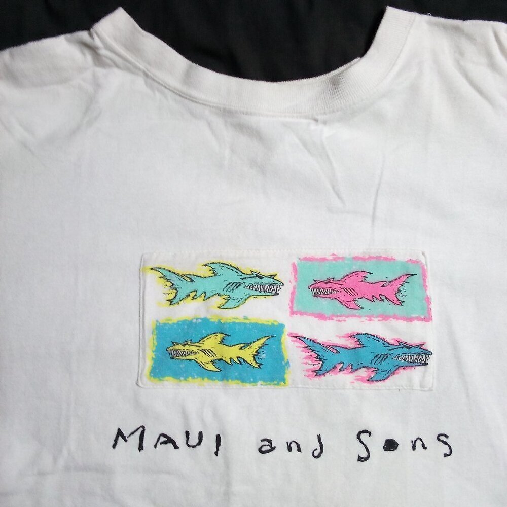Vintage Maui And Sons Sharks T-Shirt